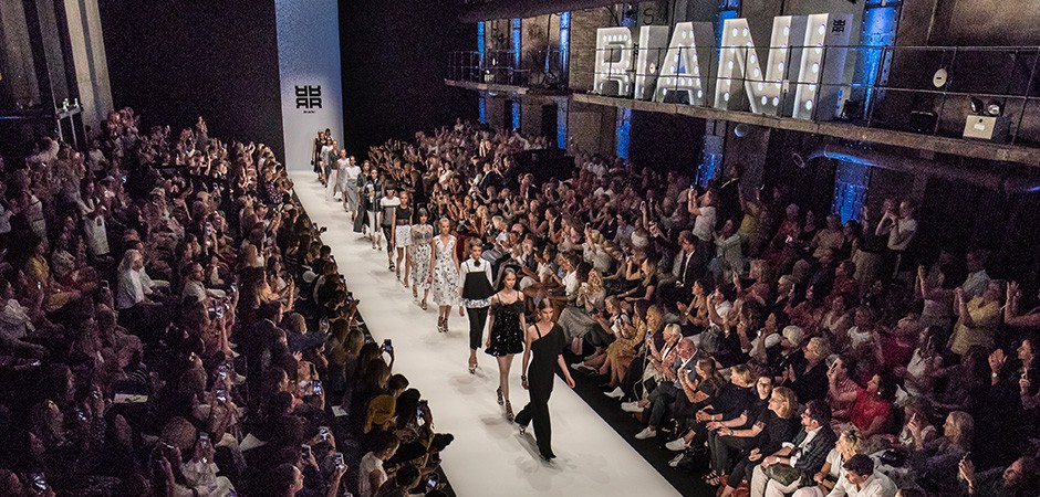 RIANIsta's BIG DREAM at the Fashion Week Berlin in July 2018